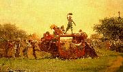 Jonathan Eastman Johnson The Old Stagecoach France oil painting reproduction